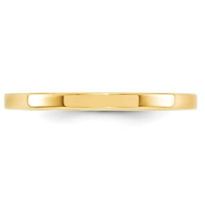Goldia Solid 18K Yellow Gold 2mm Standard Flat Comfort Fit MensWomens Wedding Band Ring Size 5 Rings Goldia Solid 18K Yellow Gold 2mm Standard Flat Comfort Fit MensWomens Wedding Band Ring Size 5 Rings