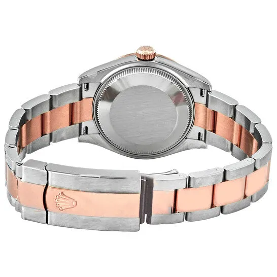 JMS always Earrings Original Rolex DateJust 31 Silver Diamond Dial Automatic Ladies Stainless Steel 18 ct Everose Gold Oyster Watch 278341SDO