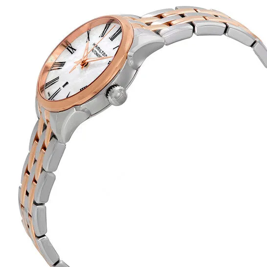 JMS always Watches Original Hamilton Jazzmaster Automatic Mother of Pearl Dial Ladies Watch H42225191