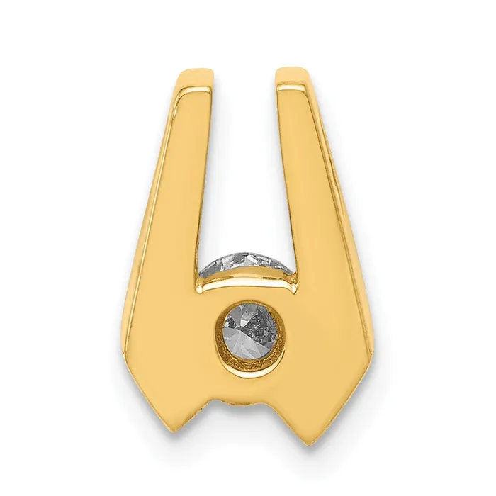 14k Yellow Gold AAA 45mm Diamond Slide TreasureFineJewelers PreStyled Sets