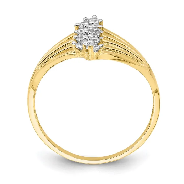 10K CZ 9Stone RingWBC10C1387 WB Choice Jewelry Rings 10K CZ 9Stone RingWBC10C1387 WB Choice Jewelry Rings