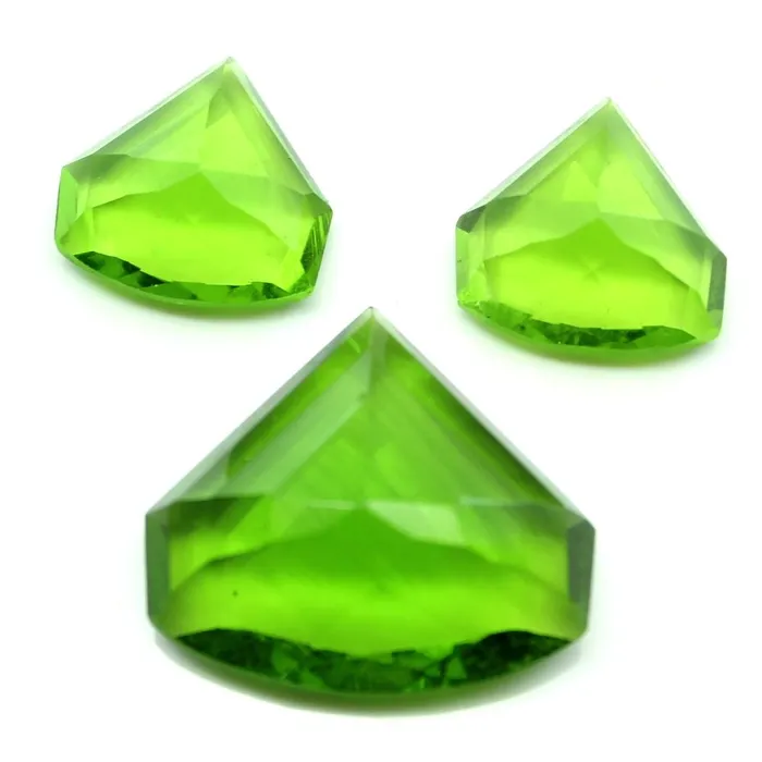 Earrings Karizma Jewels 3pc Set for Pendant Earrings jewelry Synthetic Glass Cut Stones Sapphire yellow
