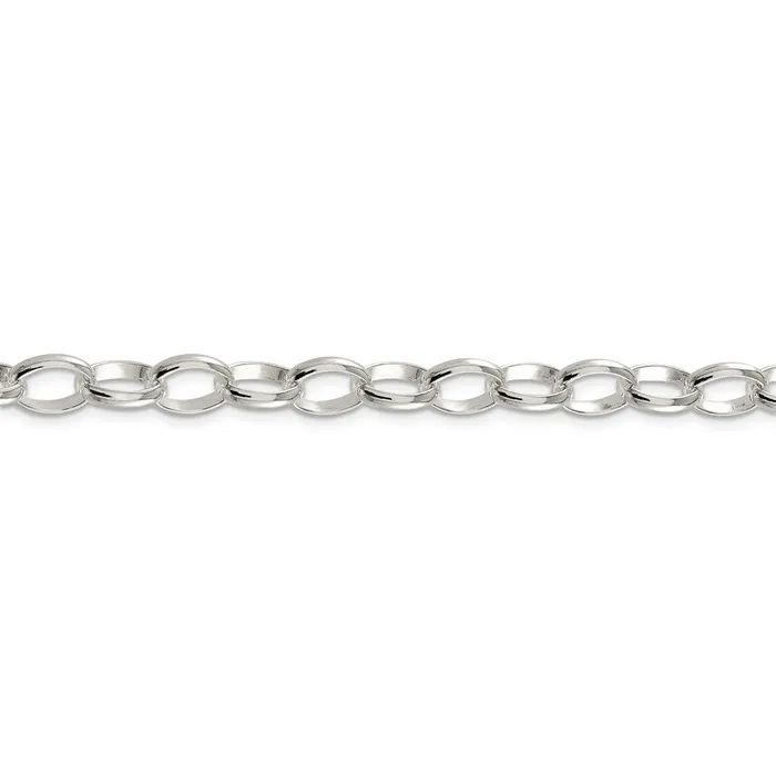 Rings WB Choice Jewelry Sterling Silver 8mm Fancy Rolo ChainWBCQFC8924 Rings WB Choice Jewelry Sterling Silver 8mm Fancy Rolo ChainWBCQFC8924