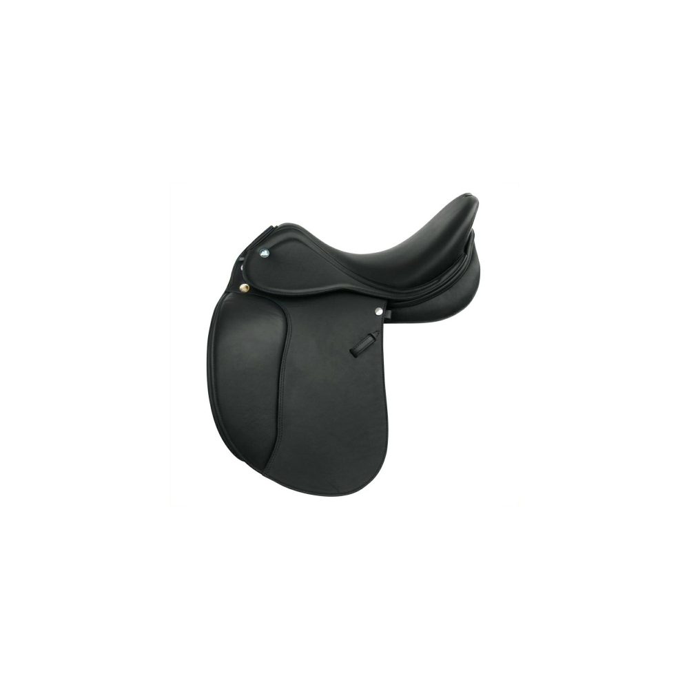 Prestige Italia Saddles |   Lucky Dressage Idol Pony Saddle Dressage Saddles black